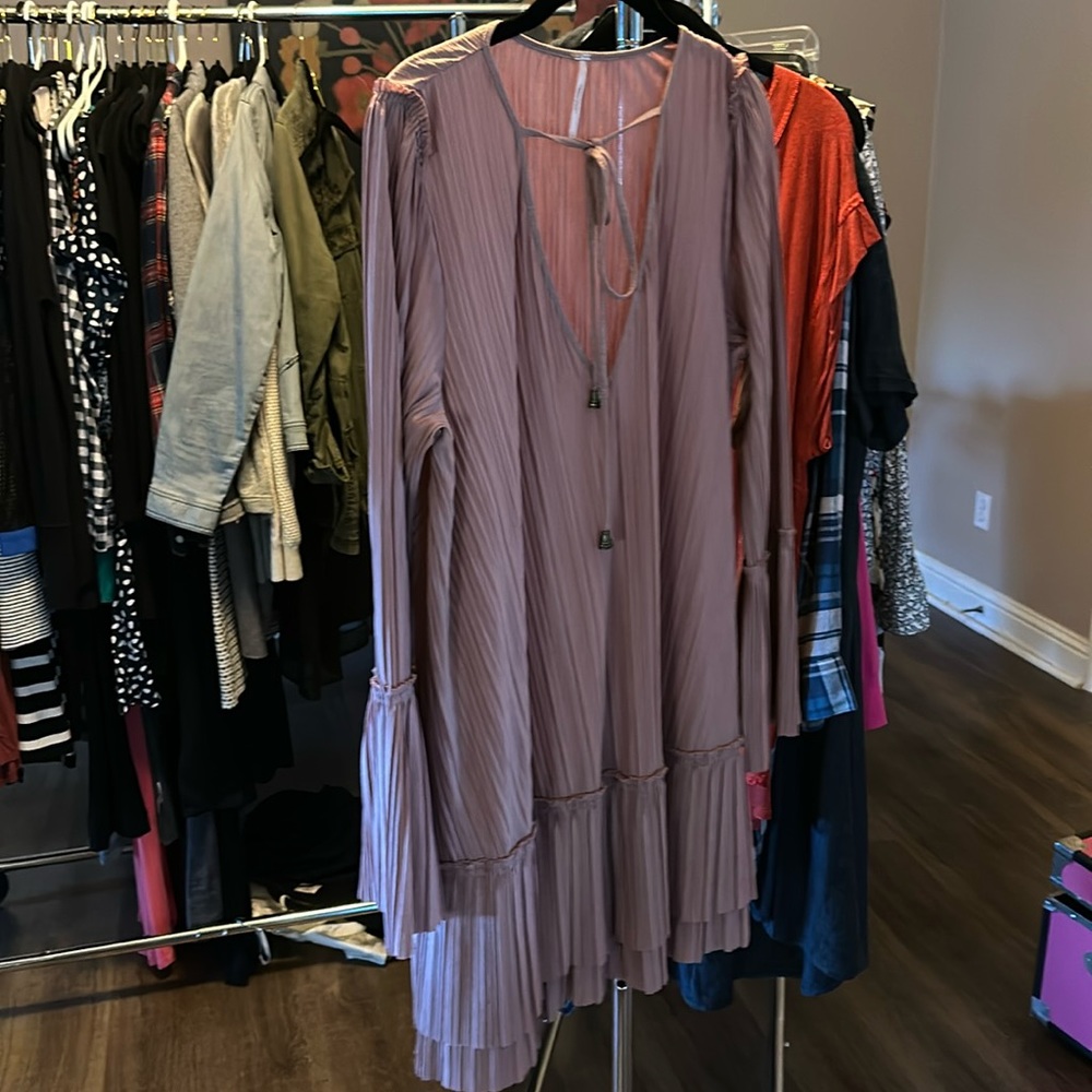 Free people tunic! So cute over leggings